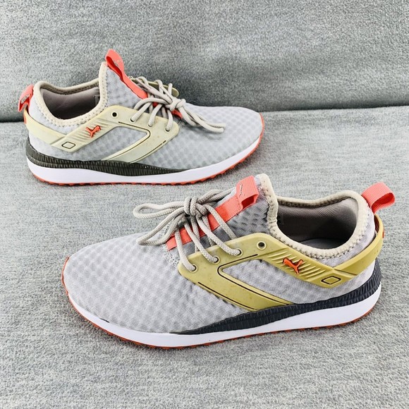 PUMA PACER NEXT EXCEL Core Women's Running Shoes Gray Pink Sneakers Size 9.5 B12 - Picture 7 of 9